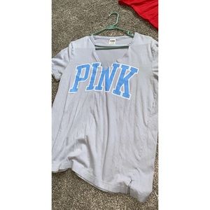 victoria secrets pink shirt